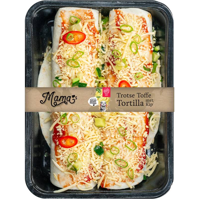 Maaltijd ´Trotse toffe tortilla met rundvlees´