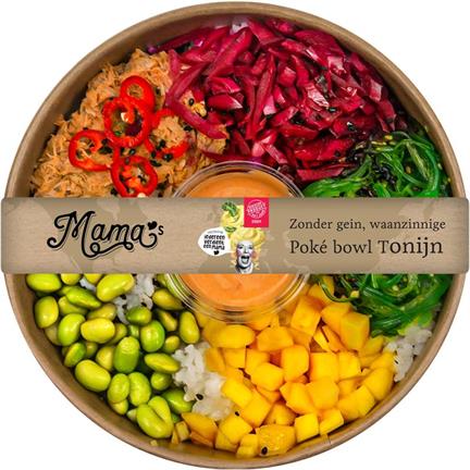 Midi pokébowl tonijn