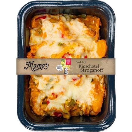 Ovenschotel ´Vol lof kipschotel stroganoff´