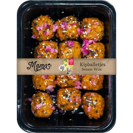 GG MM Kipballetjes sesam wok