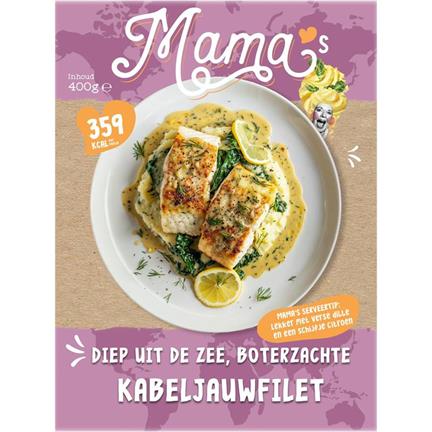 Diep uit de zee, boterzachte Kabeljauwfilet