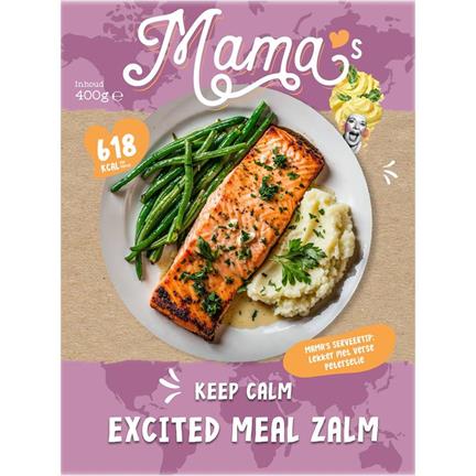 Keep calm, Excited meal zalm